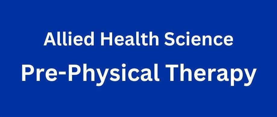 allied health sciences pre physical therapy